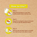 Tetley Lemon Flavoured Tea Bags | Grocsy