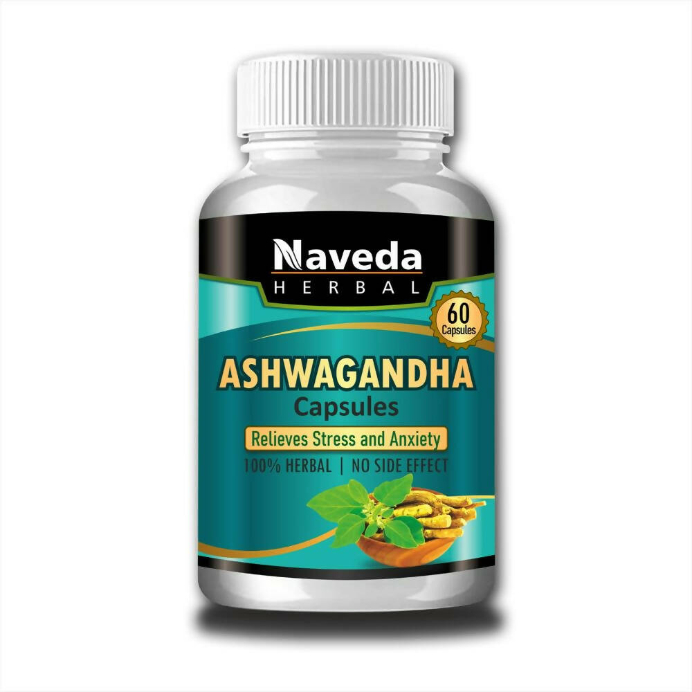 Naveda Herbal Ashwagandha Capsules | Grocsy