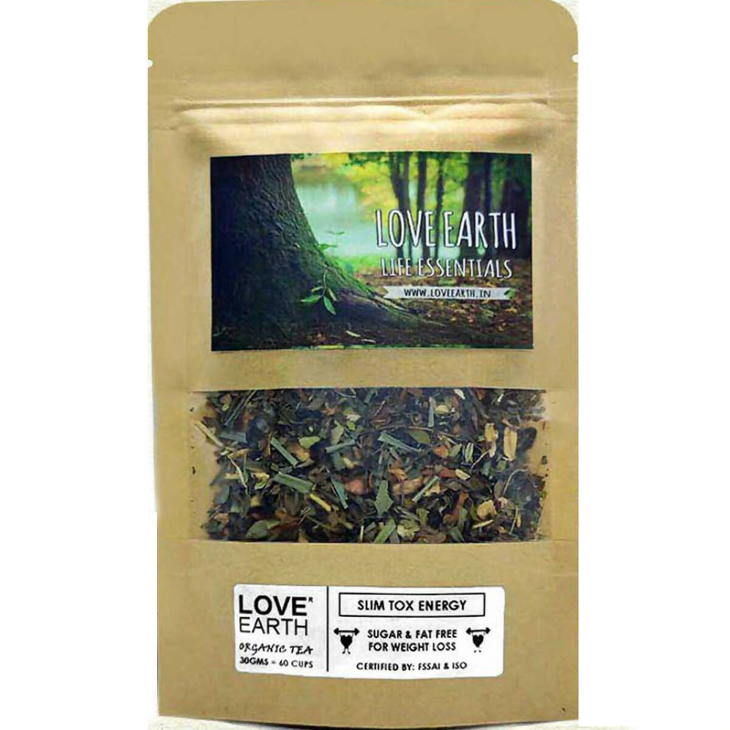 Love Earth Life Essentials Organic tea (Slim Tox Energy) | Grocsy