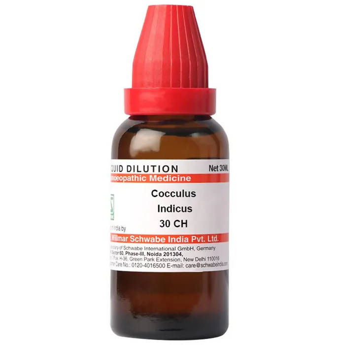 Dr. Willmar Schwabe India Cocculus Indicus Dilution | Grocsy