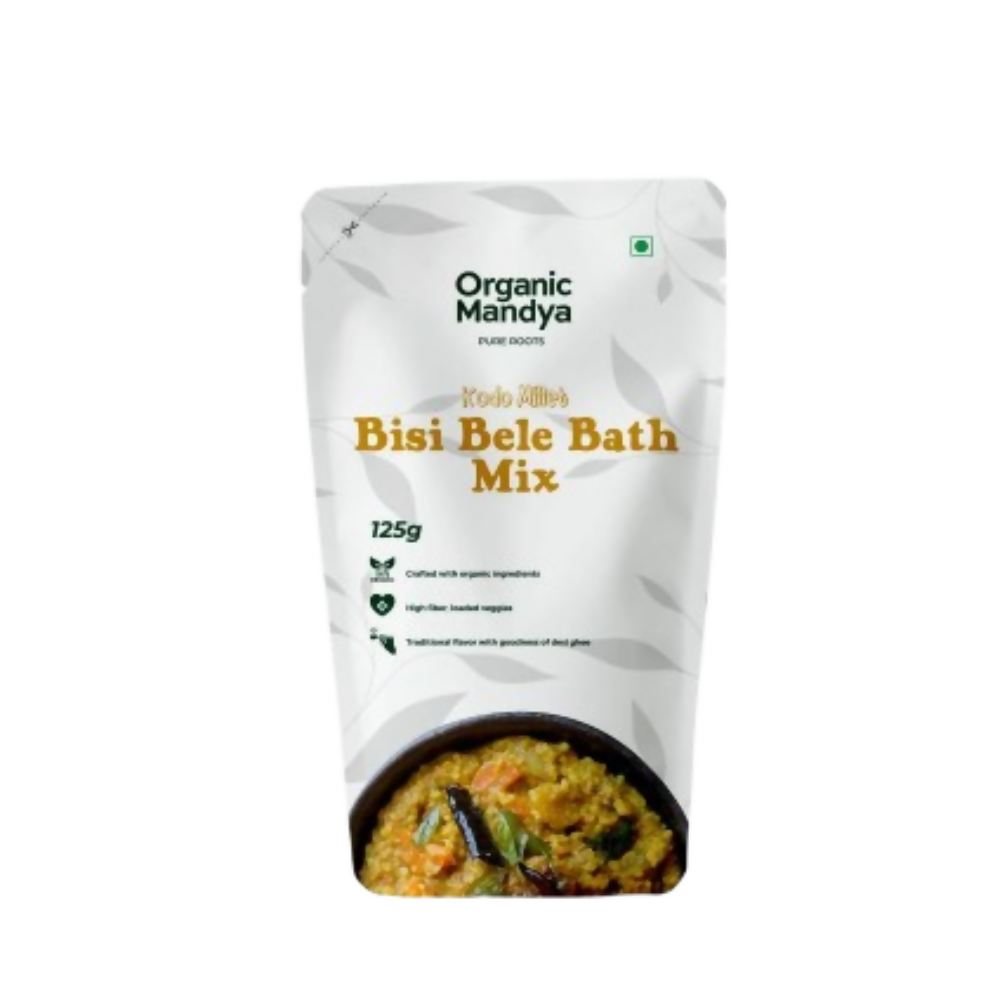 Organic Mandya Kodo Millet Bisi Bele Bath Mix | Grocsy