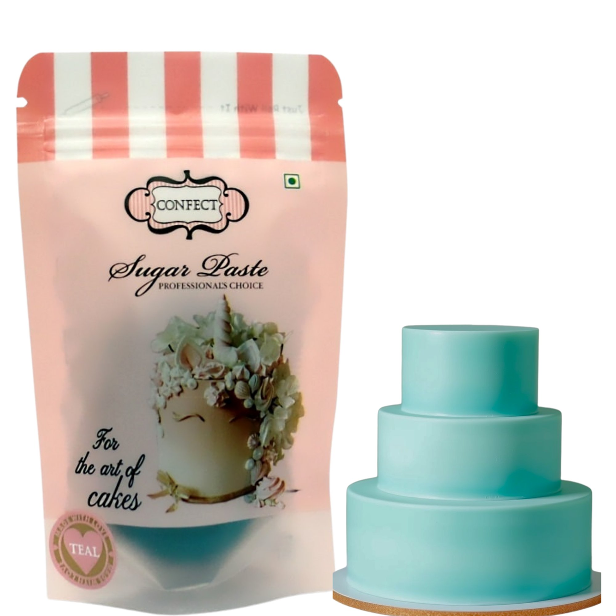Confect Teal Fondant | Edible Sugarpaste | Grocsy