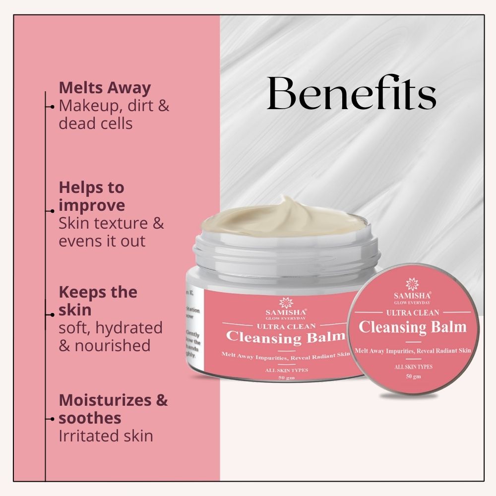 Samisha Cleansing & Makeup Remover Balm | Grocsy