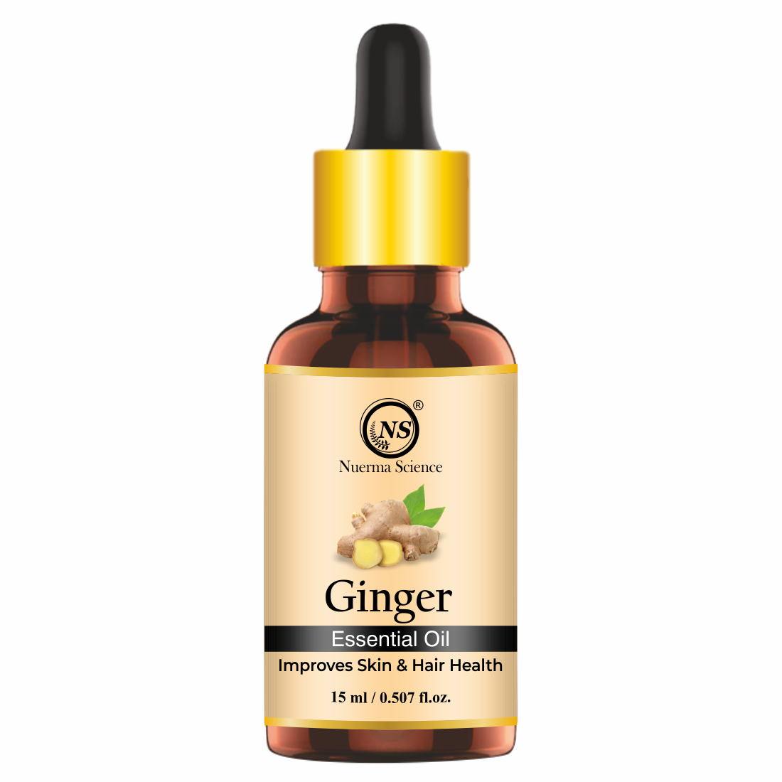 Nuerma Science Pure Ginger Oil For Skin, Body & Hair Care | Grocsy