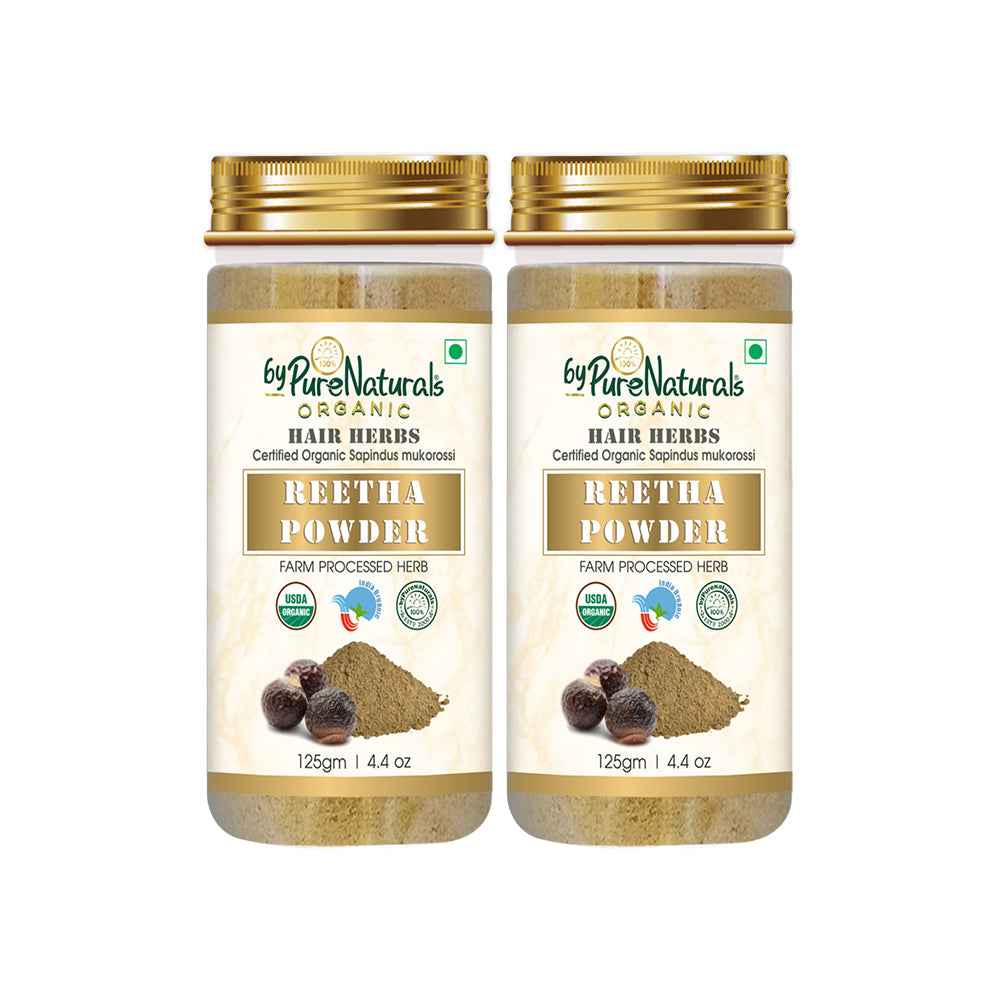 byPureNaturals Organic Reetha Powder | Grocsy