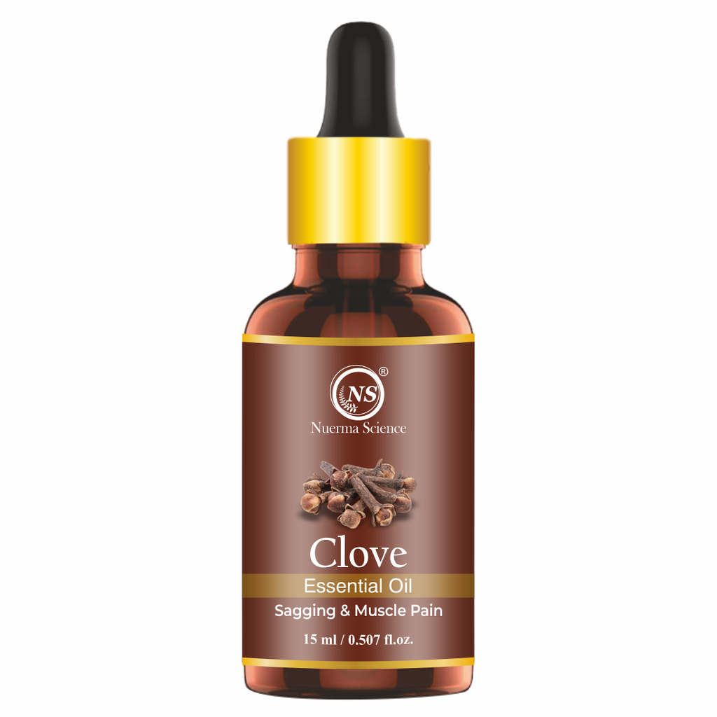 Nuerma Science Clove Essential Oil For Skin, Hair & Teeth | Grocsy