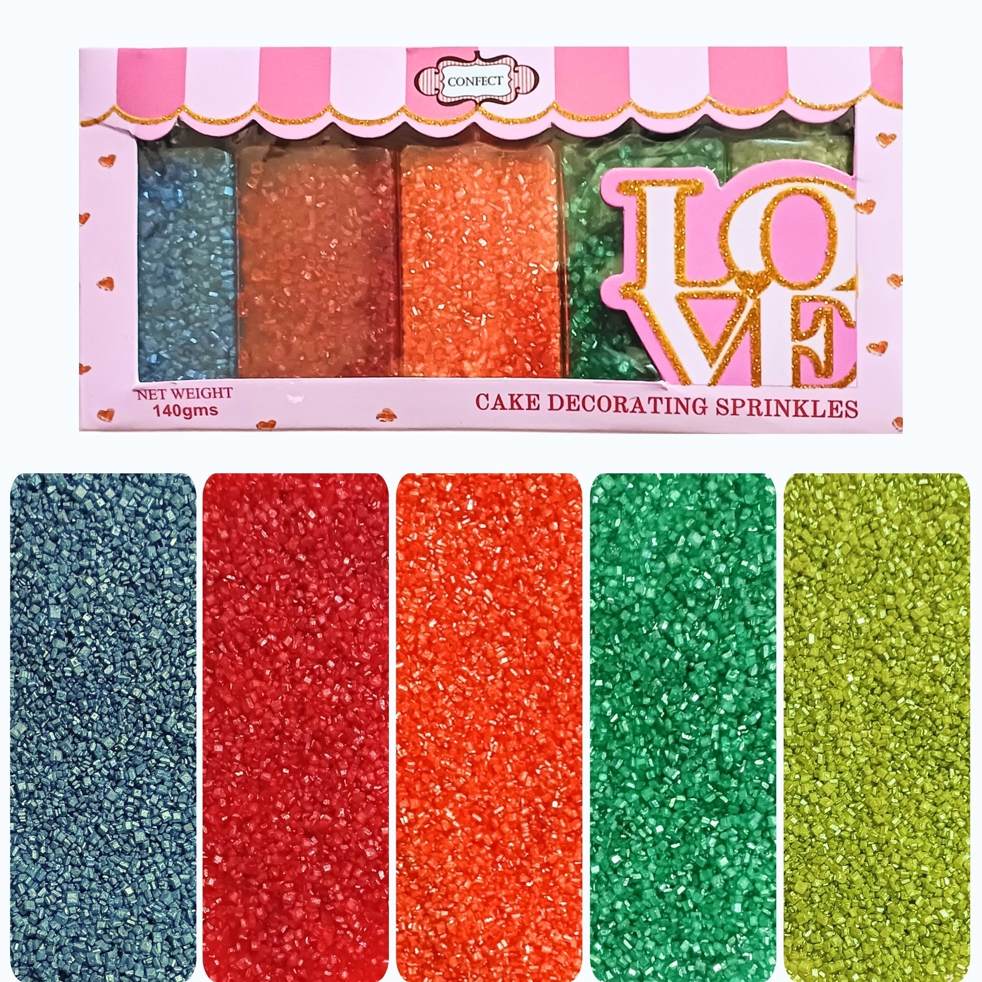 Confect Sparkling Sugar Combo Multipack 3 | Grocsy
