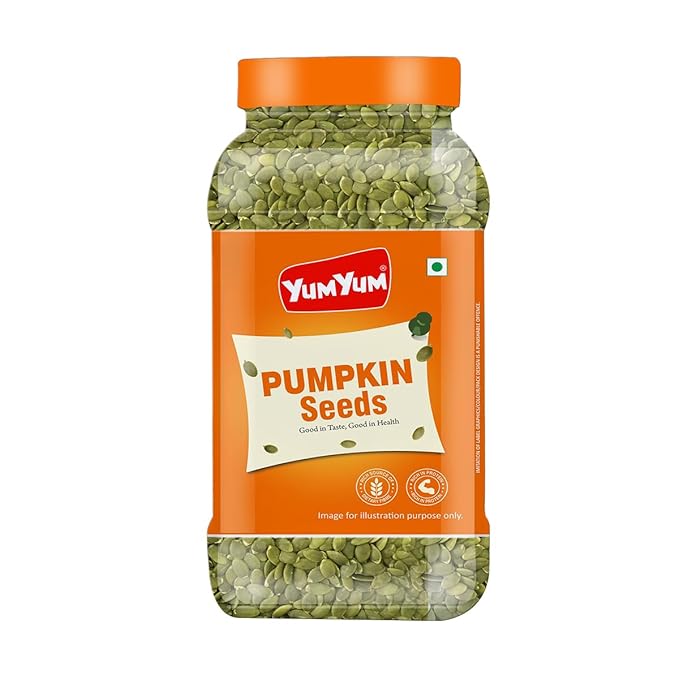 Yum Yum Roasted & Salted Pumpkin Seeds Jar | Grocsy