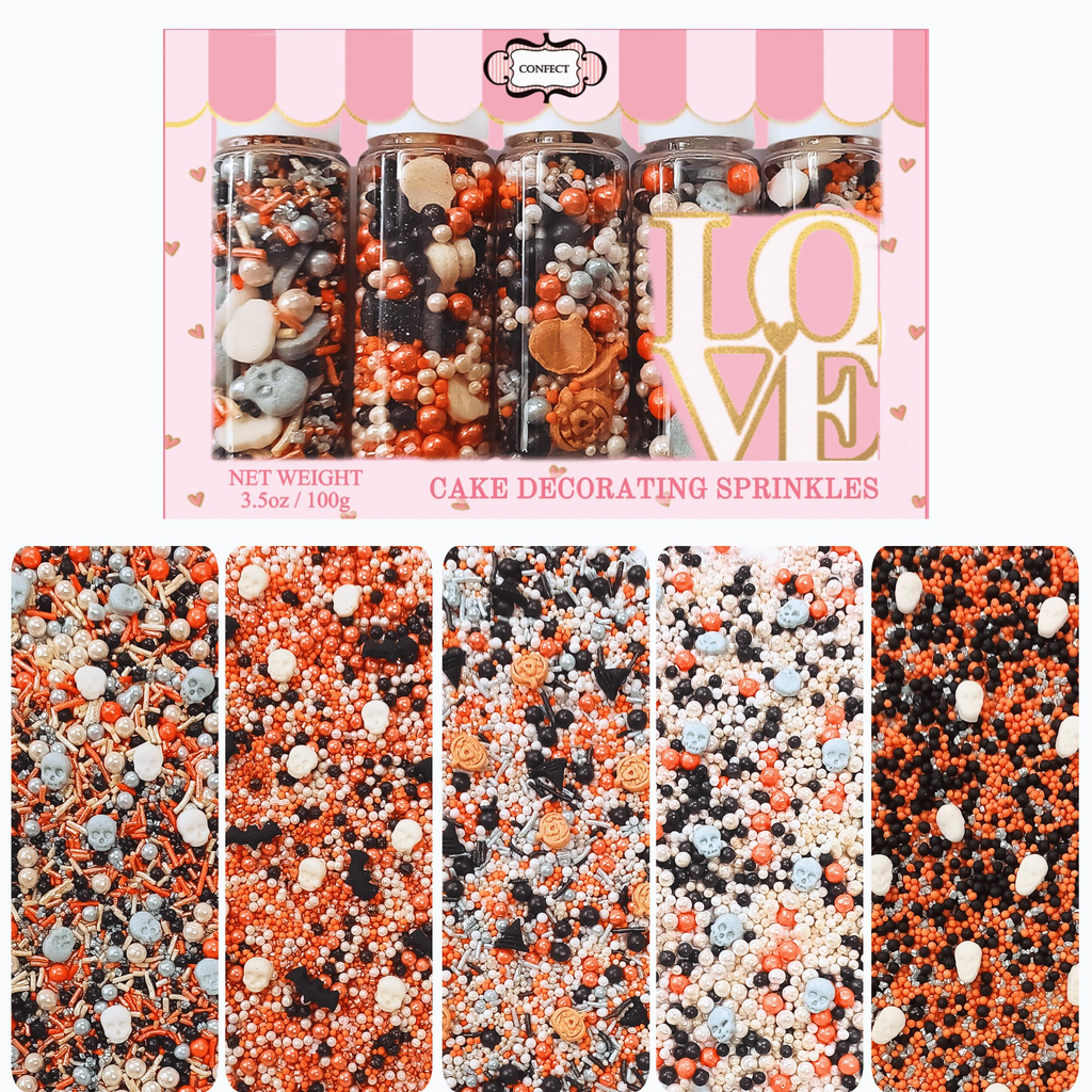 Confect Halloween sprinkles Multipack 3 (New) | Grocsy