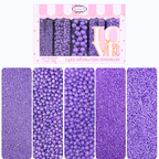 Confect Sprinkles for Cakes & Cupcakes Decoration | USP-3(Lavender) | Grocsy