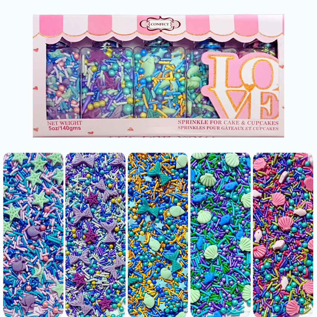 Confect Under the Sea Sprinkles for Decorations 05 | Grocsy