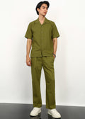 Fabmade Olive Still Co-Ord Set | Grocsy