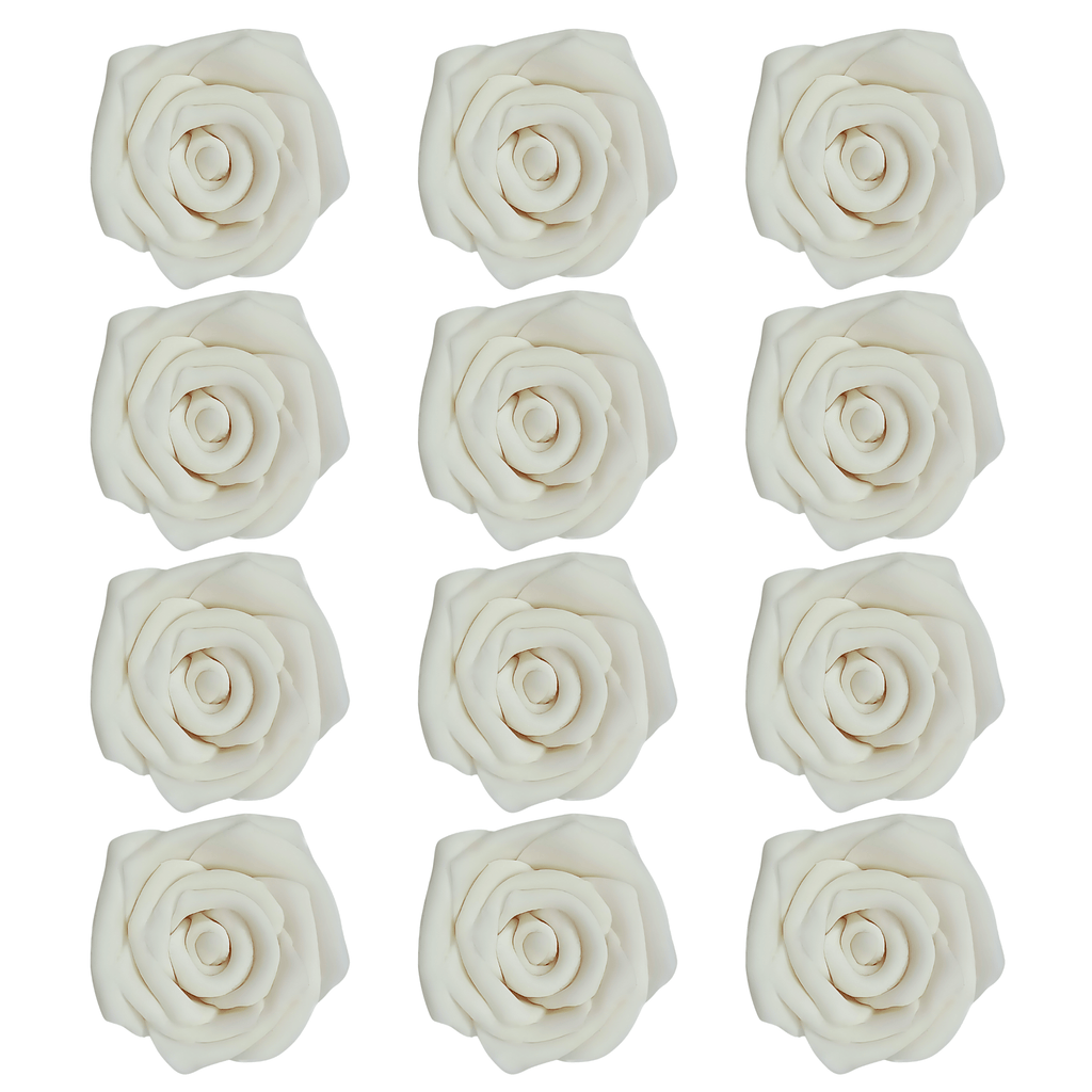 Confect Venison White Princess | Edible Sugar Roses Topper | Grocsy