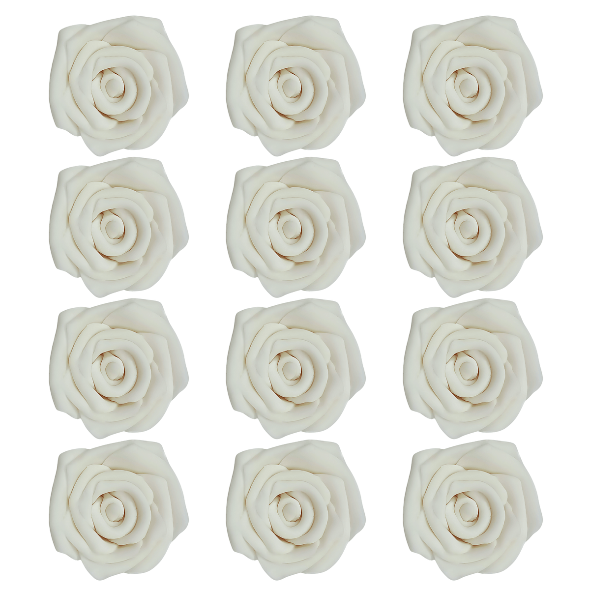 Confect Venison White Princess | Edible Sugar Roses Topper | Grocsy