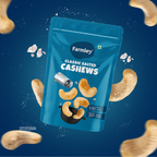 Farmley Classic Salted Cashews - Roasted | Grocsy