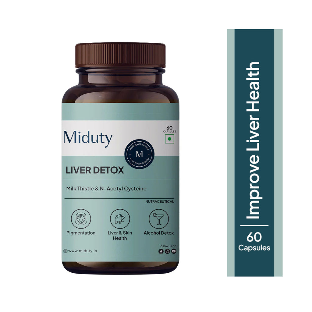 Miduty by Palak Notes Liver Detox Capsules