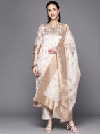 Ahalyaa Woven Design Ethnic Motifs Unstitched Dress Material | Grocsy