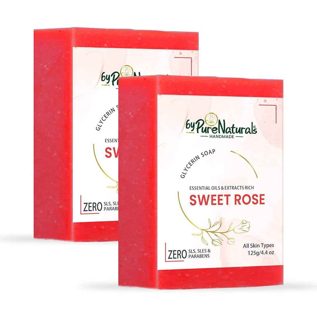 byPureNaturals Sweet Rose Soap | Grocsy