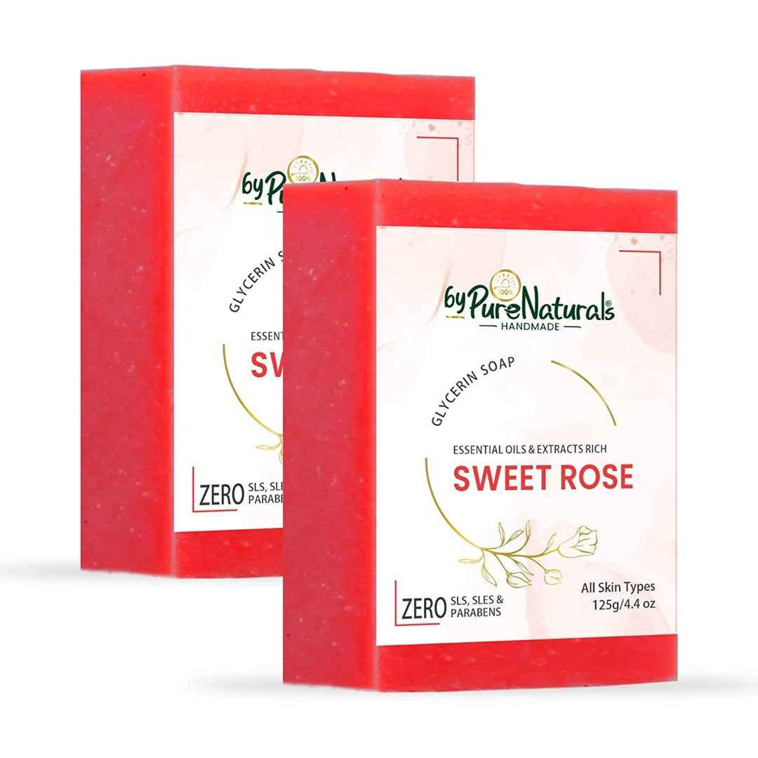 byPureNaturals Sweet Rose Soap | Grocsy