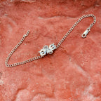 trueBrowns 925 Sterling Silver Lord Shiva Trishul Silver Chain Rakhi | Grocsy