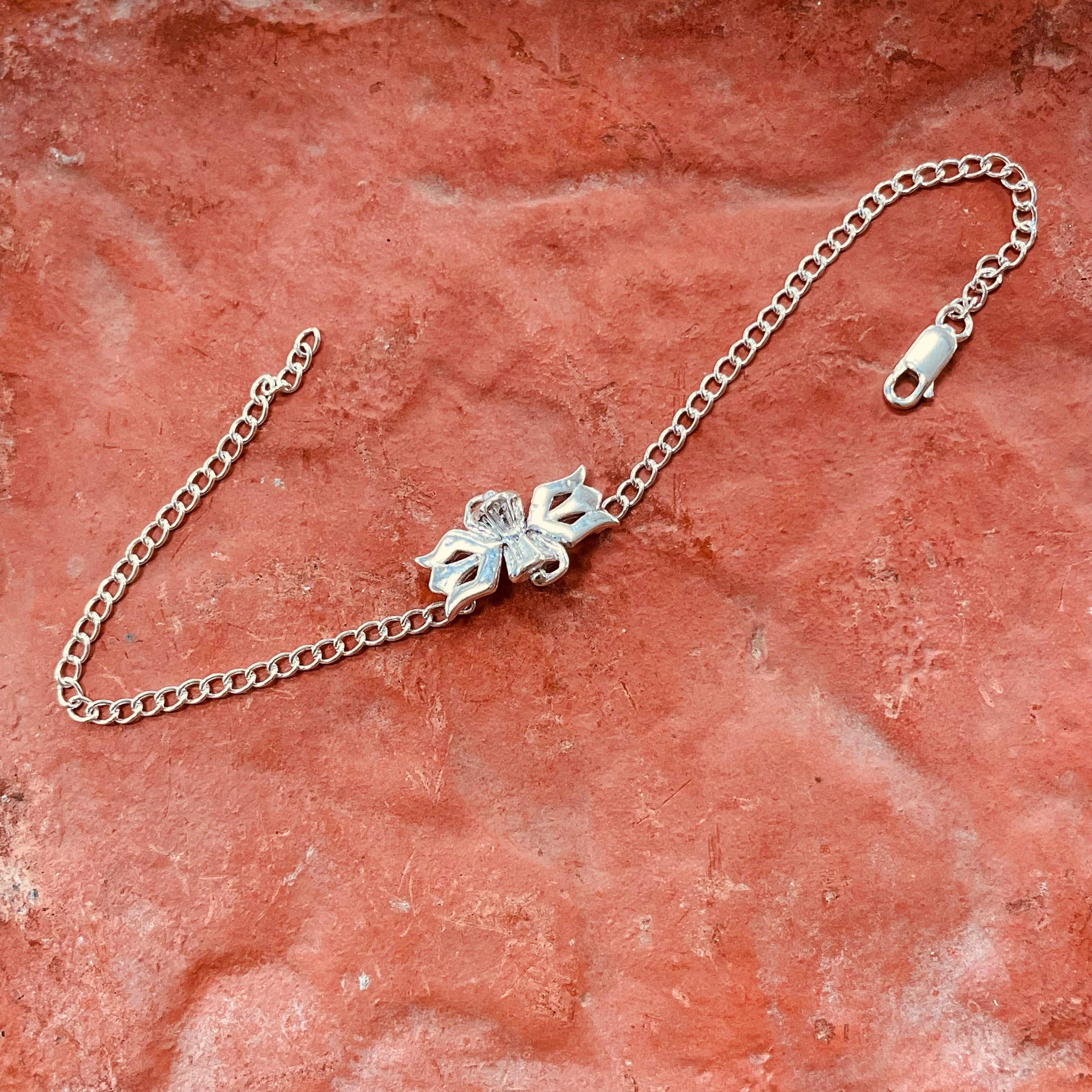 trueBrowns 925 Sterling Silver Lord Shiva Trishul Silver Chain Rakhi | Grocsy