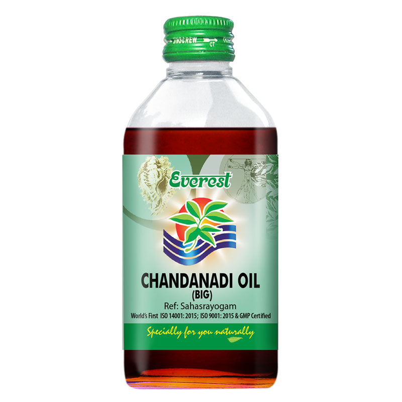 Everest Ayurveda Chandanadi Oil (Big) | Grocsy