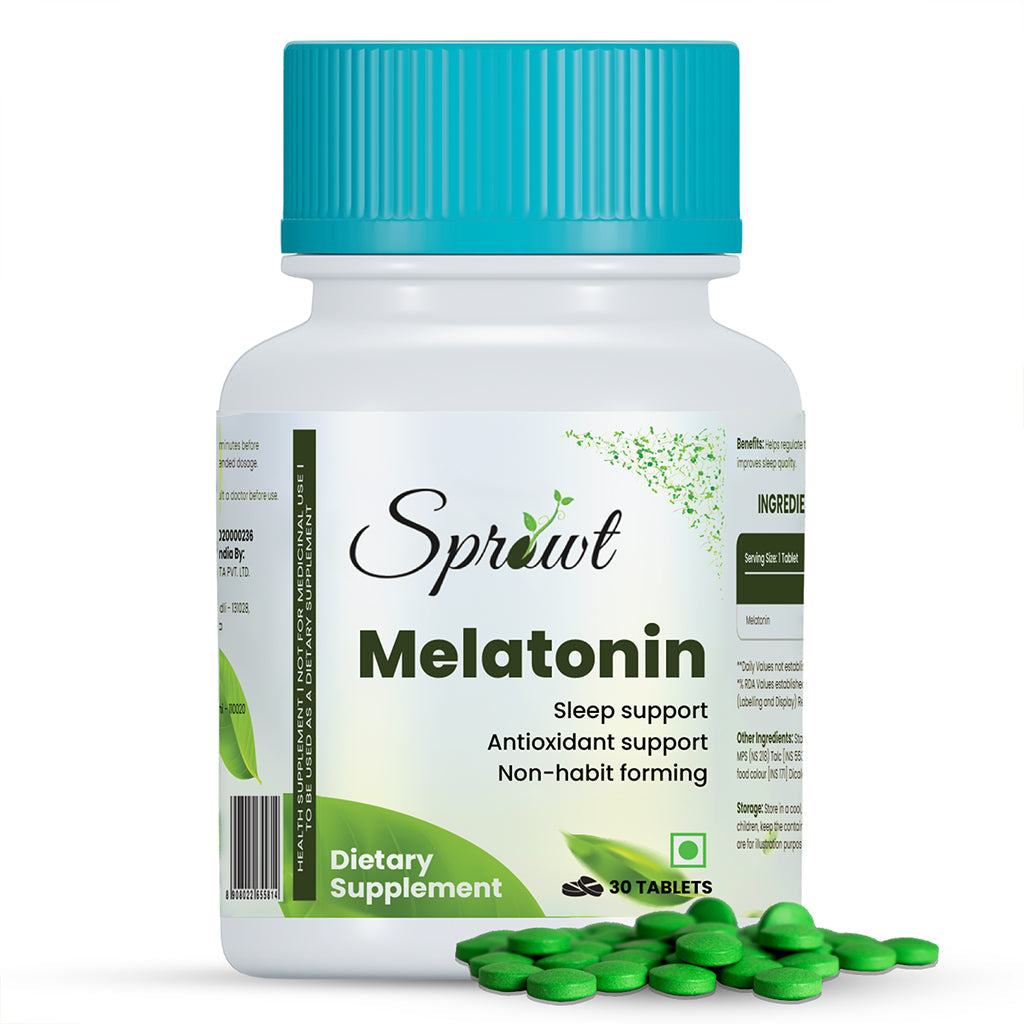 Sprowt Melatonin Tablets | Grocsy