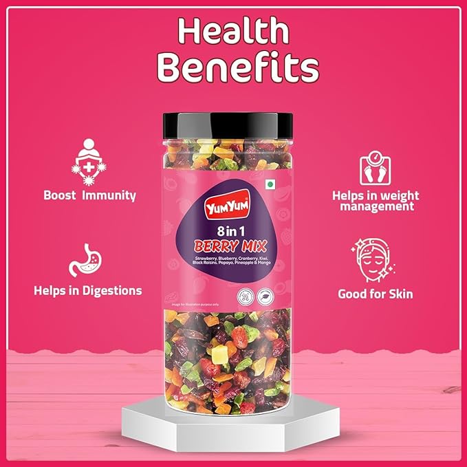 Yum Yum 8 In 1 Berry Mix Jar | Grocsy
