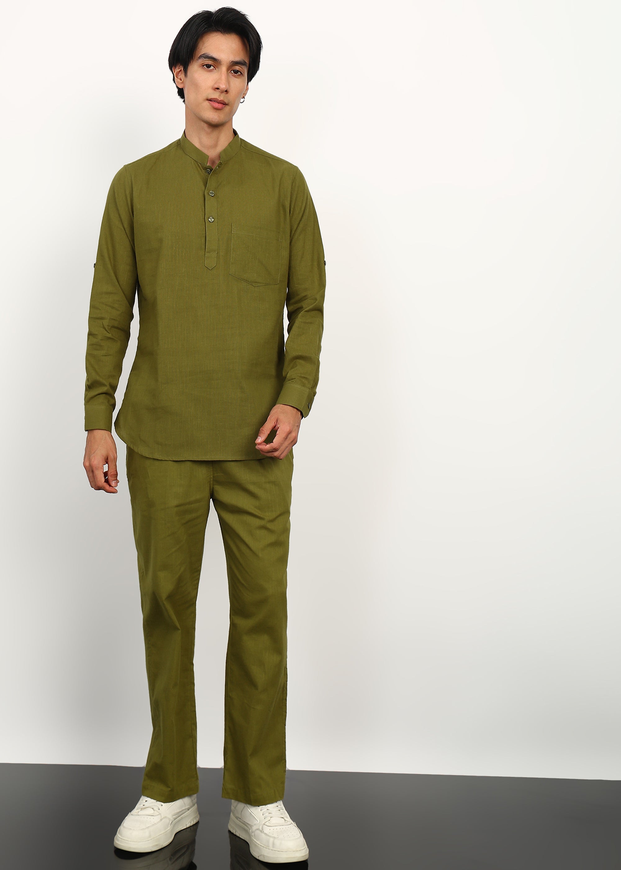 Fabmade Olive Grove Linen Set | Grocsy