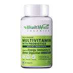 Health Veda Organics Multivitamin Tablets with Probiotics for both Men & Women