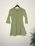 trueBrowns Green Schiffli Top | Grocsy