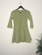 trueBrowns Green Schiffli Top | Grocsy