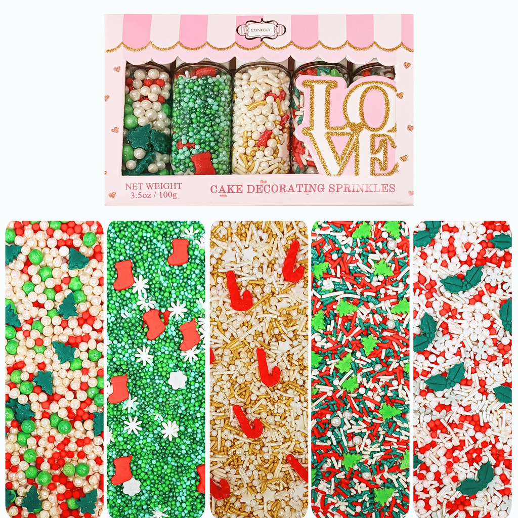Confect Christmas Sprinkles CH Multipack 25 | Grocsy