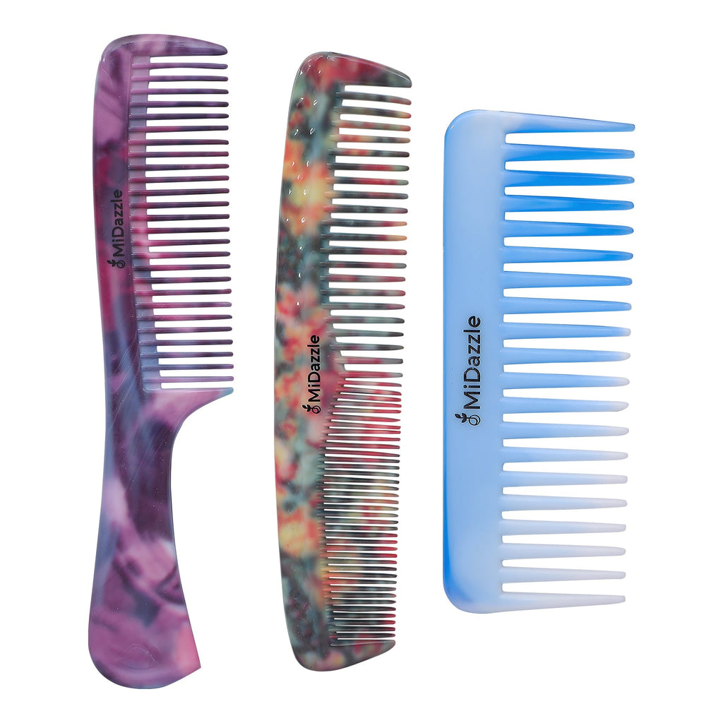 MiDazzle Daily Comb Set Of 3 MIDC2705 | Grocsy