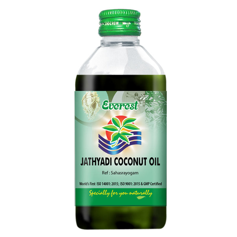 Everest Ayurveda Jathyadi Coconut Oil | Grocsy