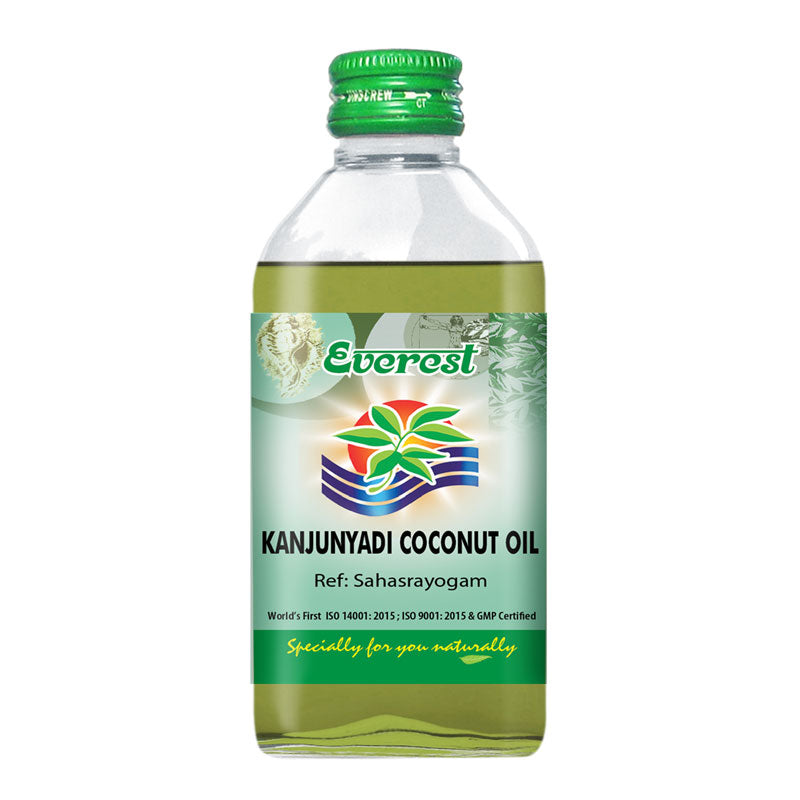 Everest Ayurveda Kanjunyadi Coconut Oil | Grocsy