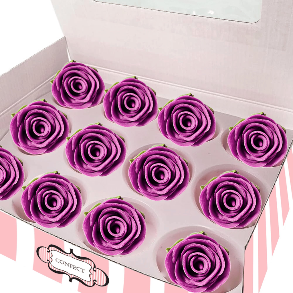 Confect Fuchsia Pink | Edible Sugar Flowers | Grocsy