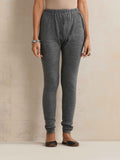 trueBrowns Grey Woollen Leggings | Grocsy