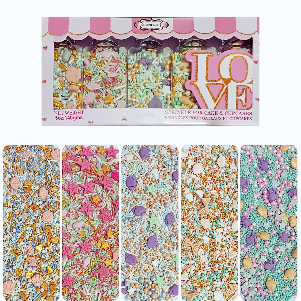 Confect Under the Sea Sprinkles for Decorations 01 | Grocsy