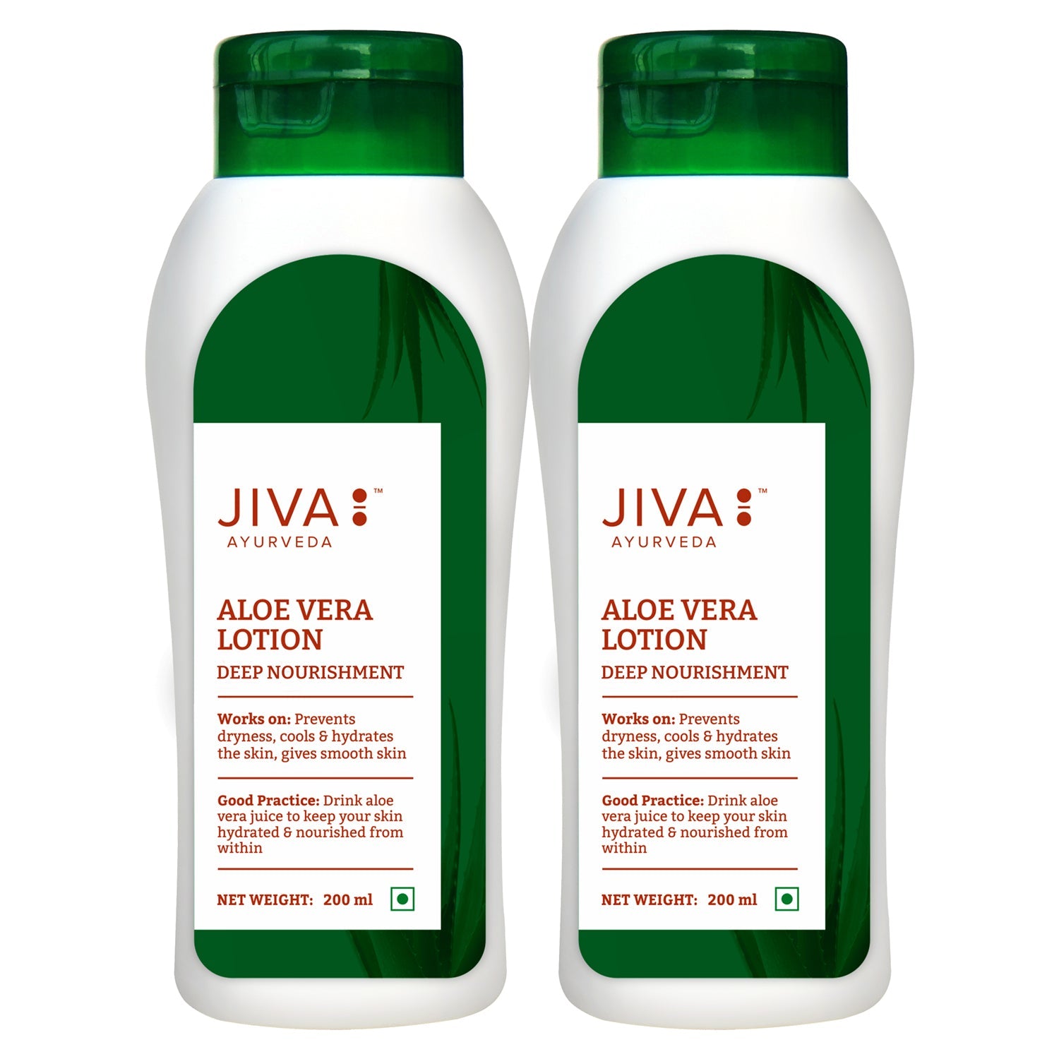 Jiva Ayurveda Aloe Vera Lotion | Grocsy