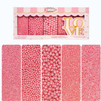 Confect Sprinkles for Cakes & Cupcakes Decoration | USP-27(Valentine Pink) | Grocsy