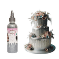 Confect Shimmering Silver | Edible Drips | Grocsy
