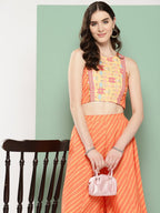 Ahalyaa Geometric Printed Ethnic Co-Ords | Grocsy