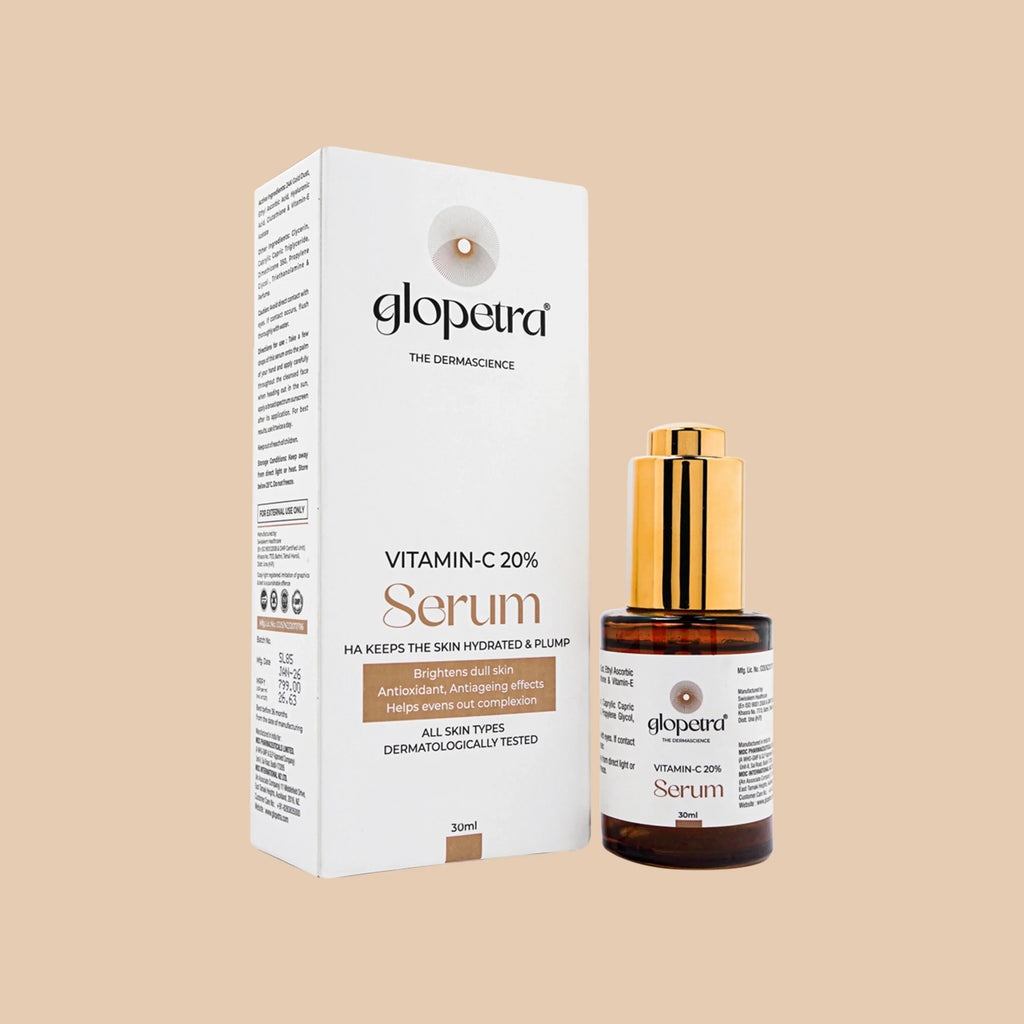 Glopetra Vitamin C Serum For Dull Skin | Grocsy