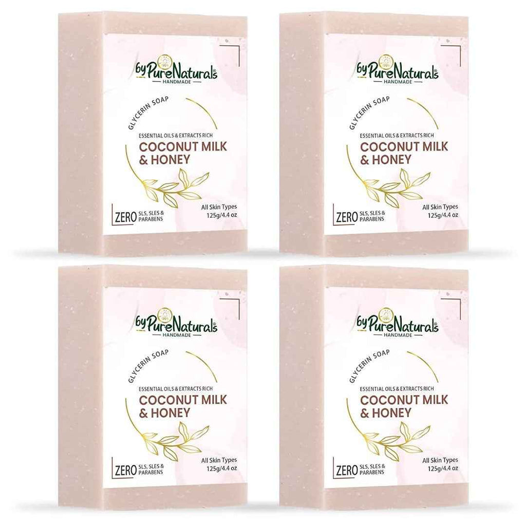 byPureNaturals Coconut Milk & Honey Soap | Grocsy