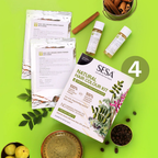 Sesa Ayurvedic Natural Hair Colour Kit Natural Black | Grocsy