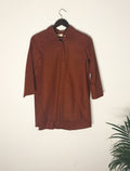 trueBrowns Brown Solid Top | Grocsy