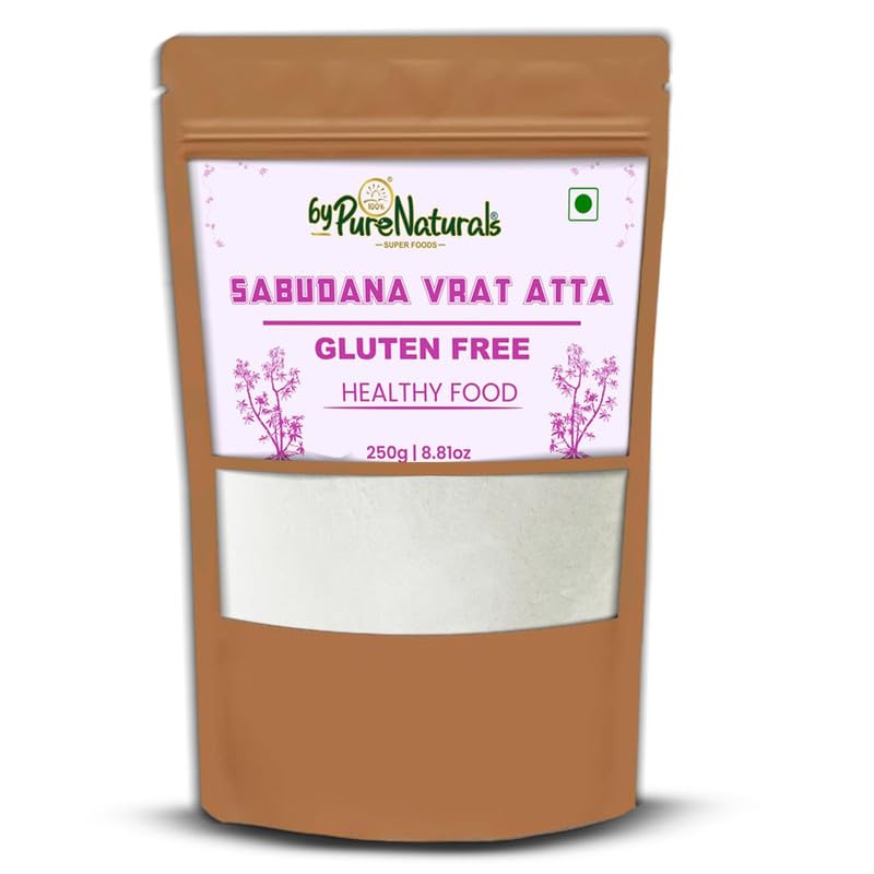 byPureNaturals Sabudana Vrat Atta (Sago Tapioca Flour) | Grocsy