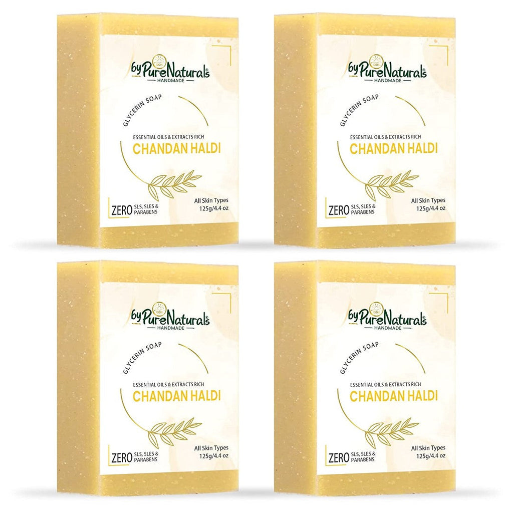 byPureNaturals Chandan Haldi Soap | Grocsy