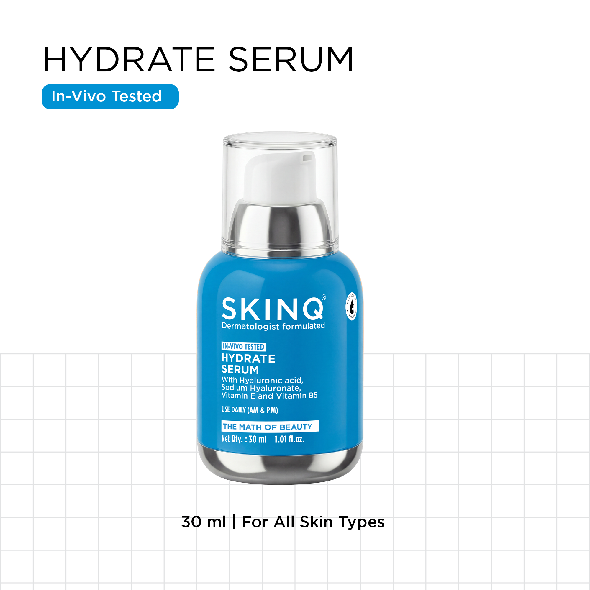 SkinQ Hydrate Serum | Grocsy
